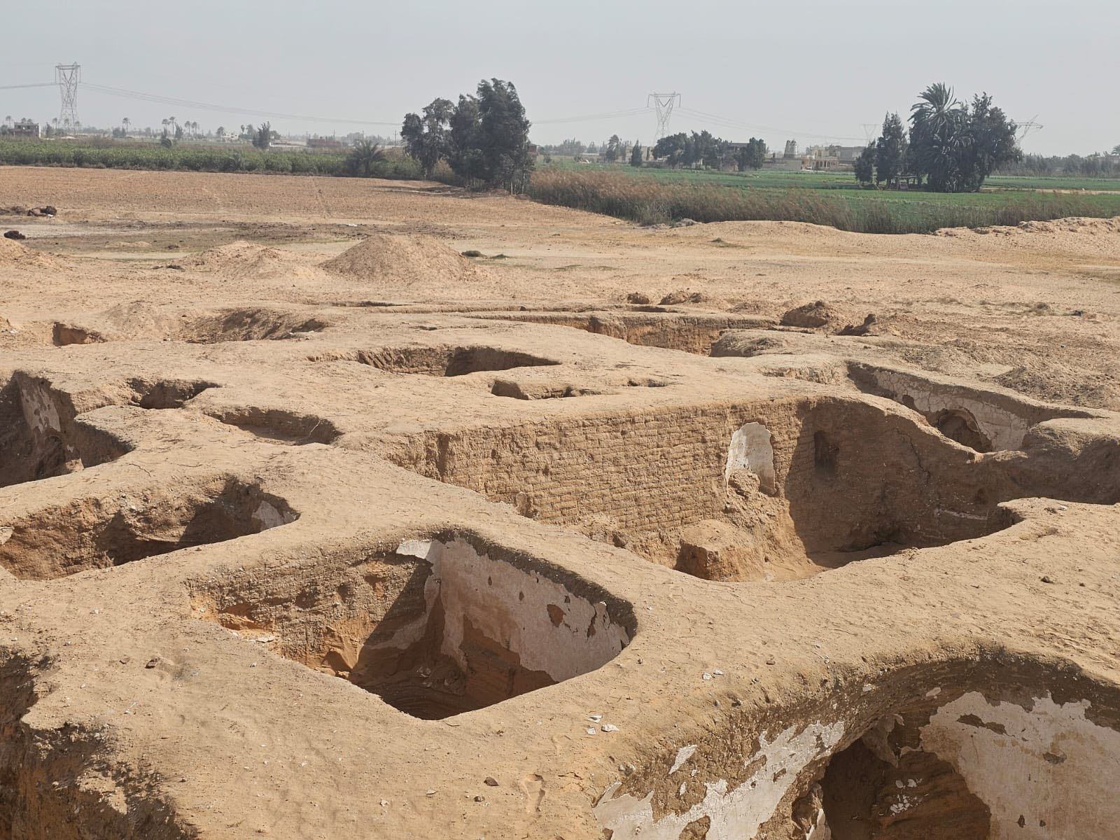 L’area degli scavi / Ministero del Turismo e delle Antichità