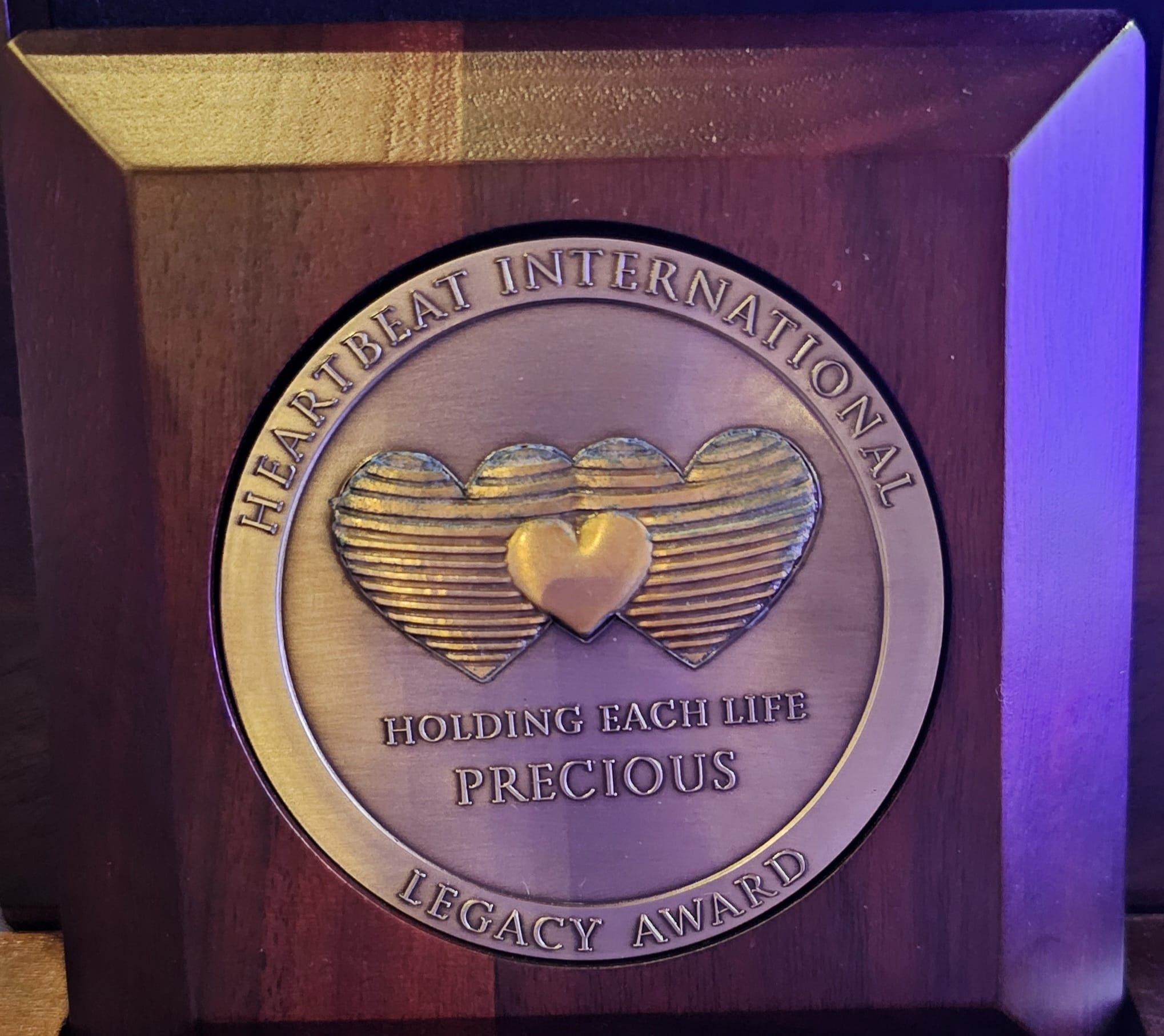 Il premio consegnato a Marina Casini