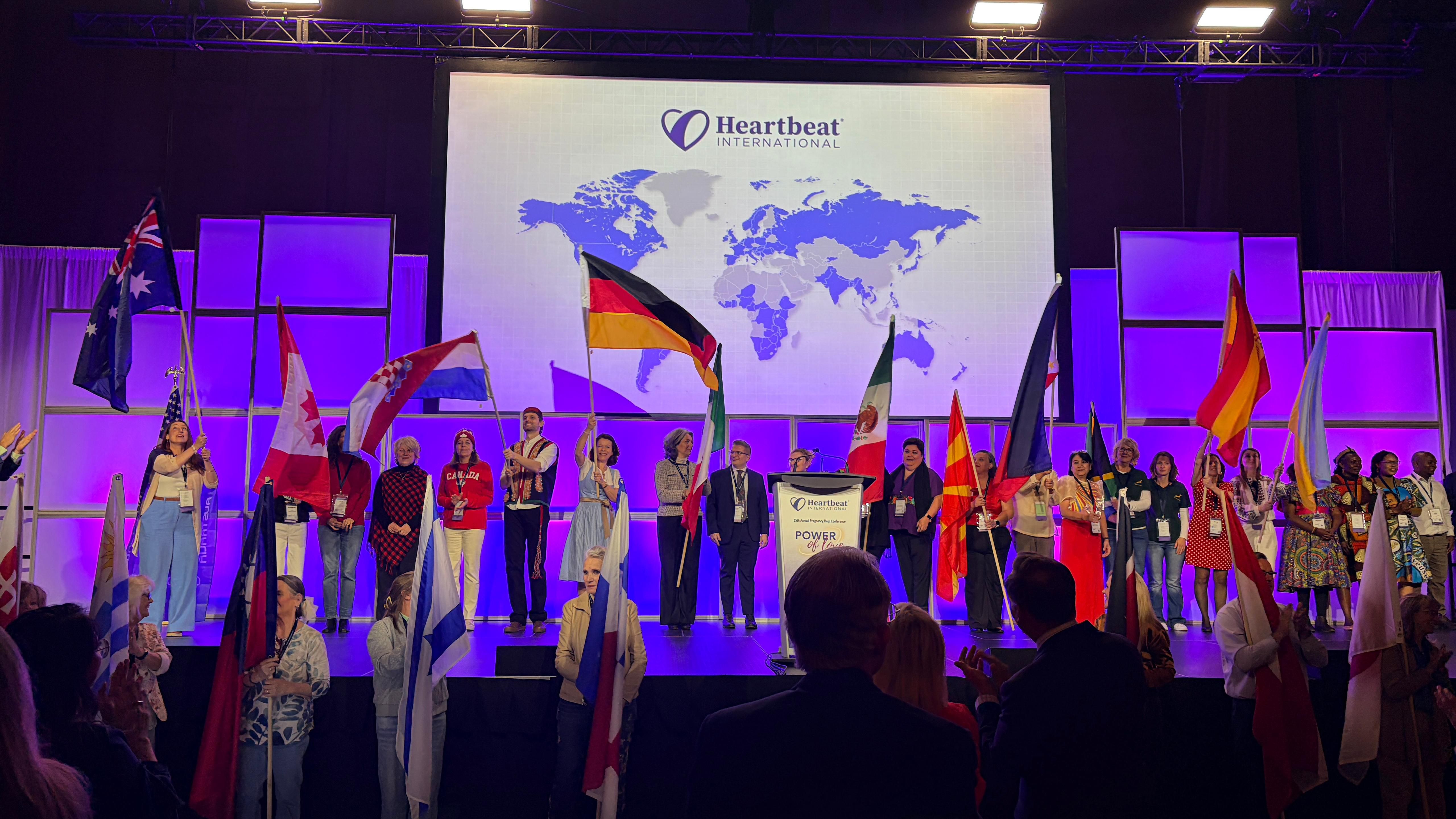 Le delegazioni nazionali presenti a Cincinnati