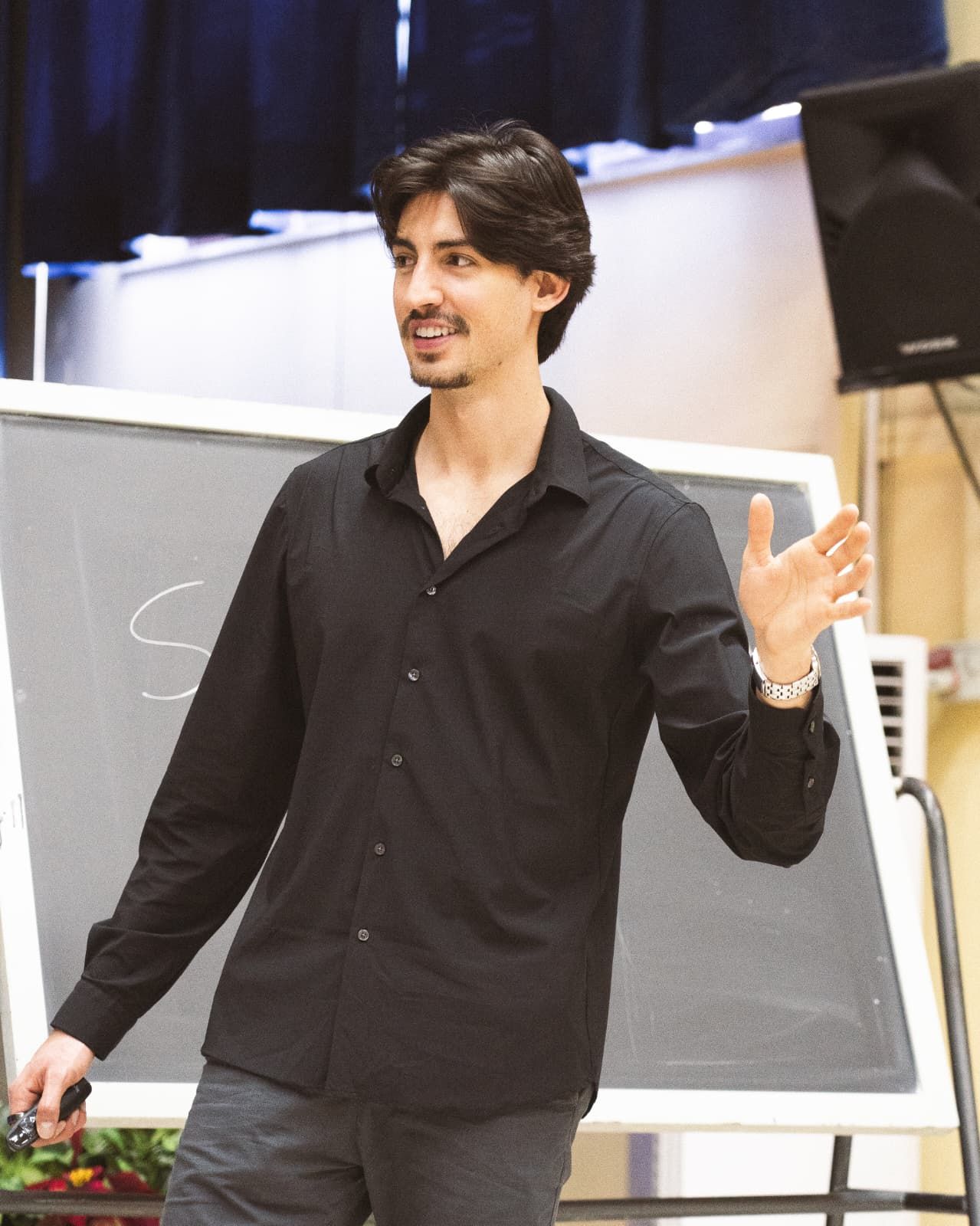 Il campione di memoria e docente Andrea Muzii