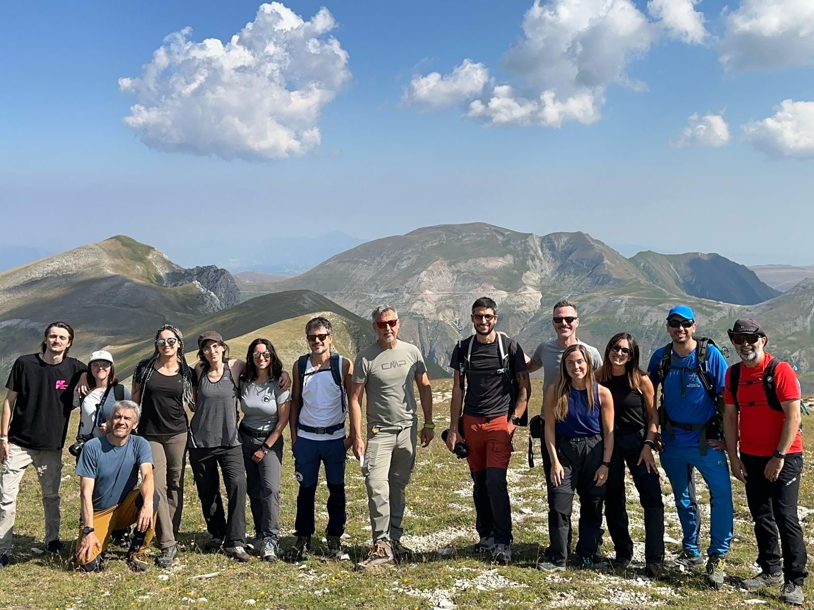 Escursione sui Sibillini con il fotografo Javier Camacho nella scorsa edizione dell’Appennino Foto Festival