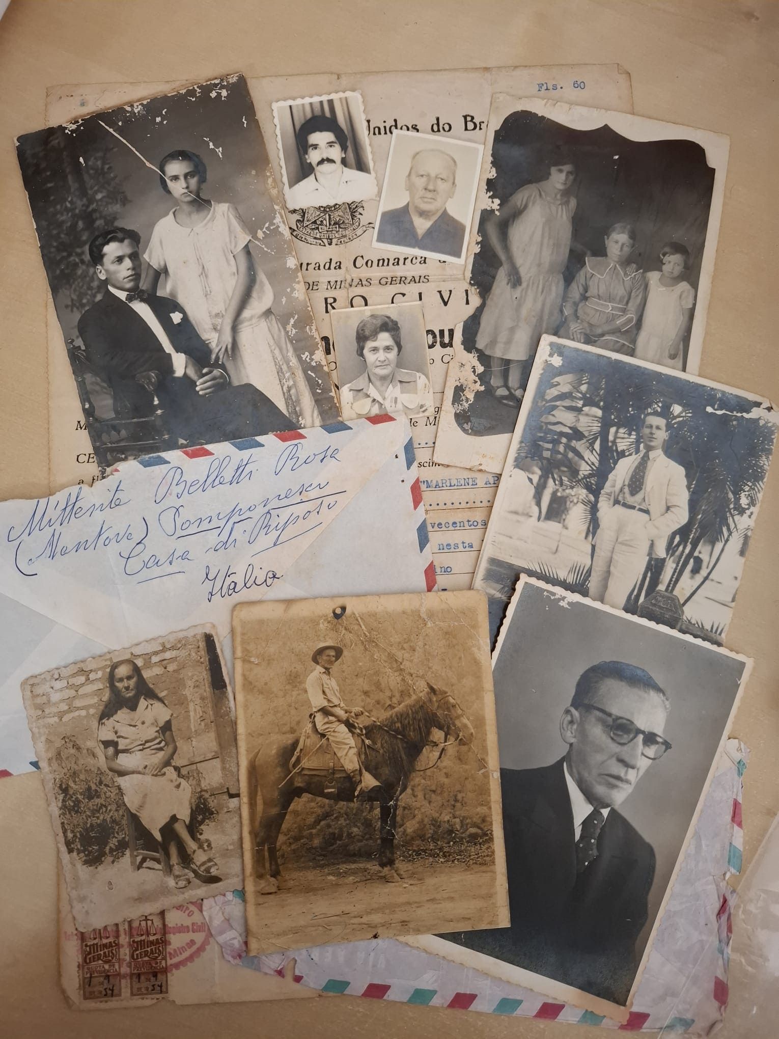 Le foto più antiche degli avi di Priscila, i Belletti