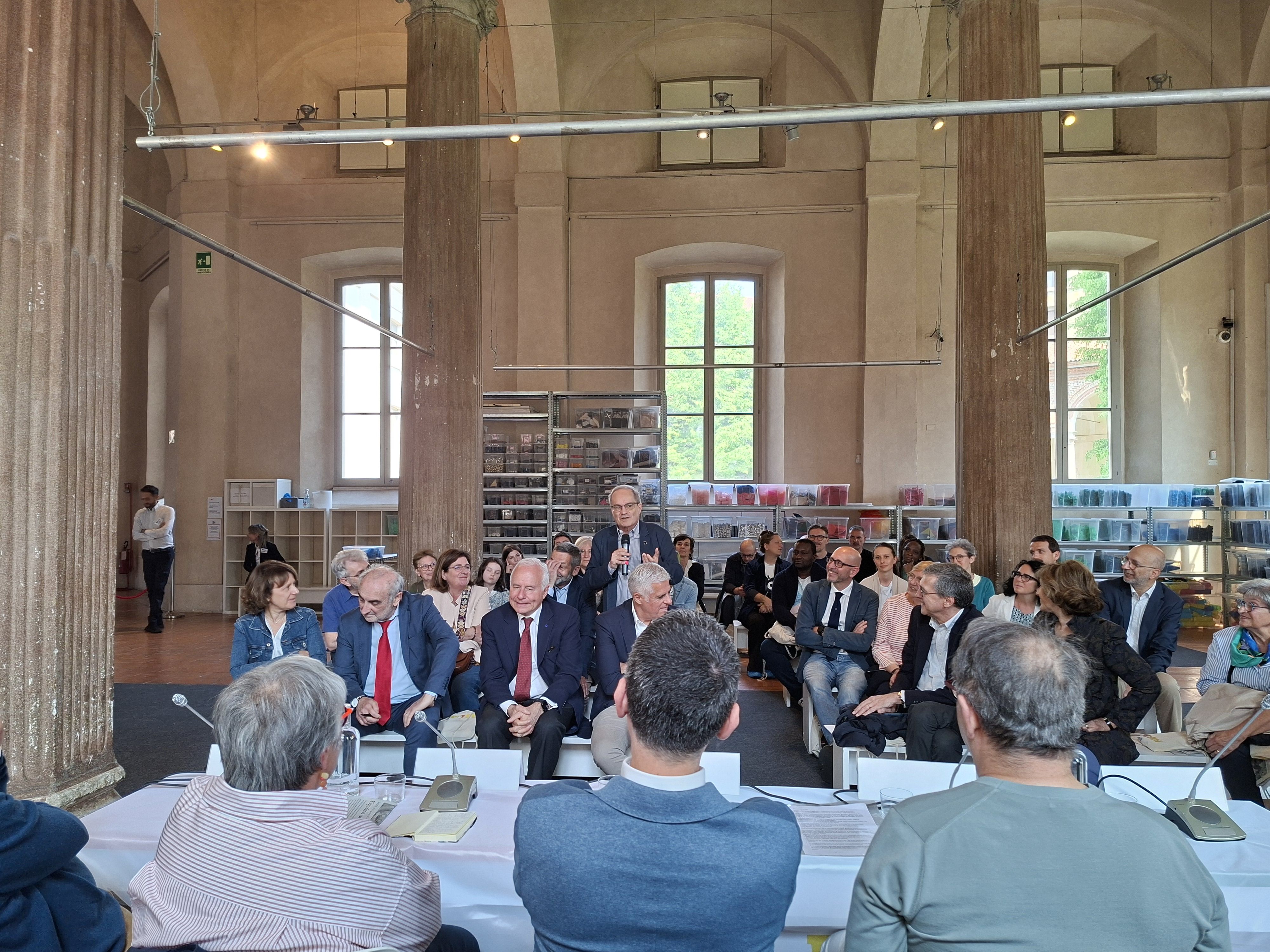 La sala al Muba di Milano (il Museo dei Bambini) in cui si è svolta la festa per i 30 anni di Popotus