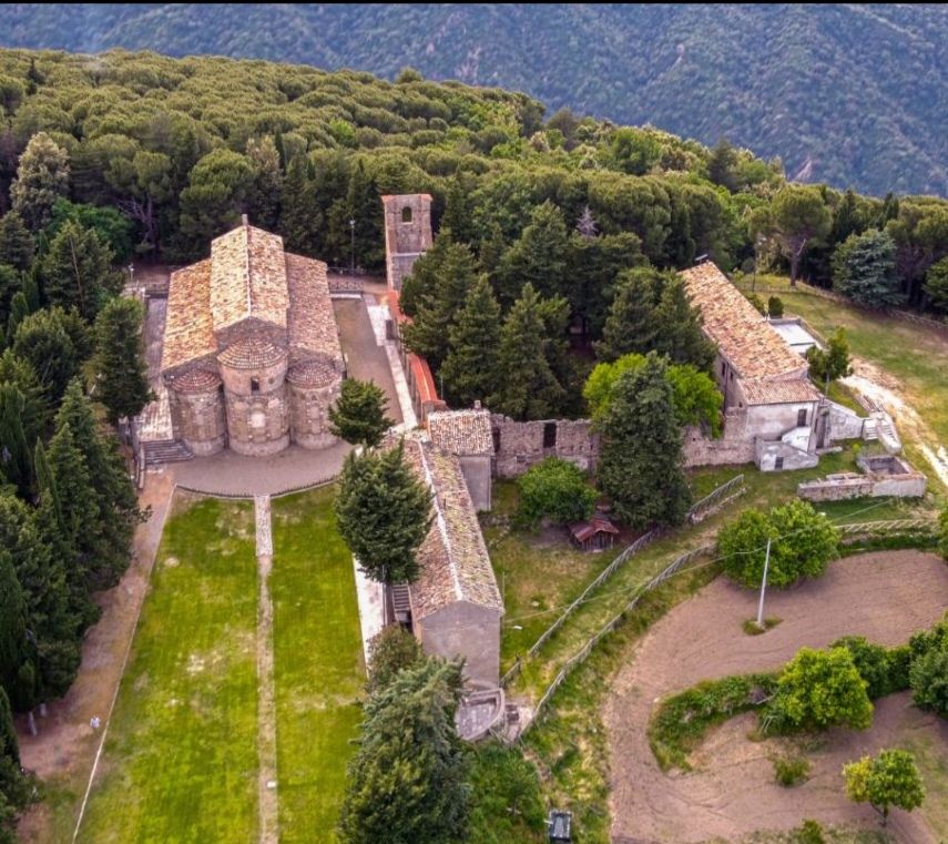 L'Abbazia di Santa Maria del Patire ripresa dal drone /&nbsp;Domenico Sergi