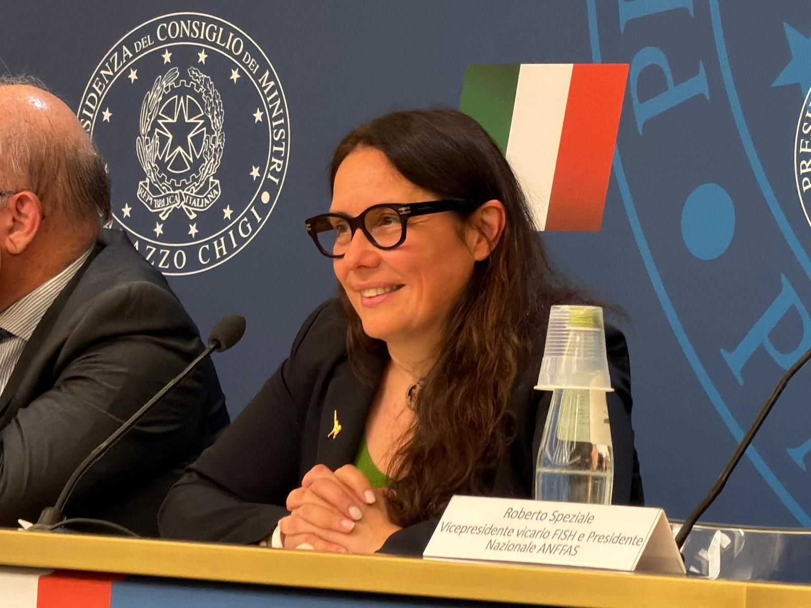 La ministra per le Disabilità Alessandra Locatelli