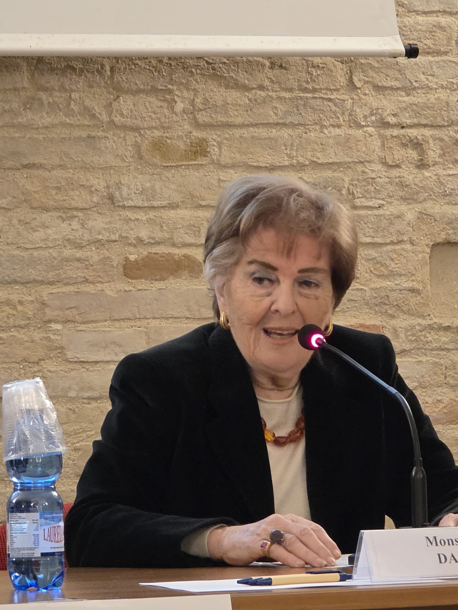 Luisa Santolini, presidentessa dell'Associazione Amici di Carlo Casini&nbsp;