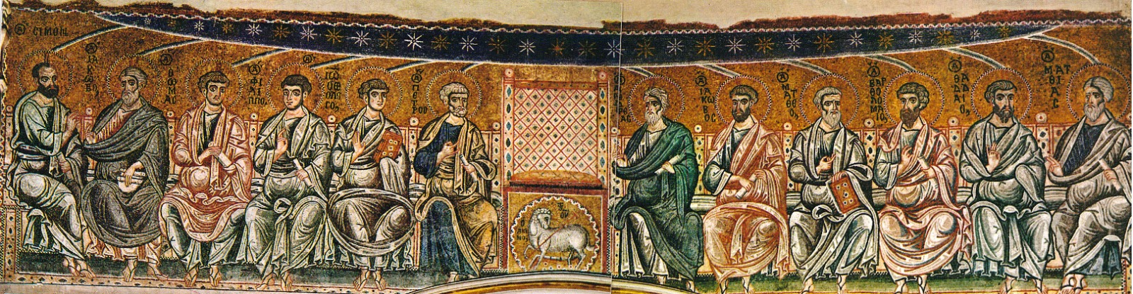 Santa Maria di Grottaferrata. Icona della Pentecoste, XII secolo