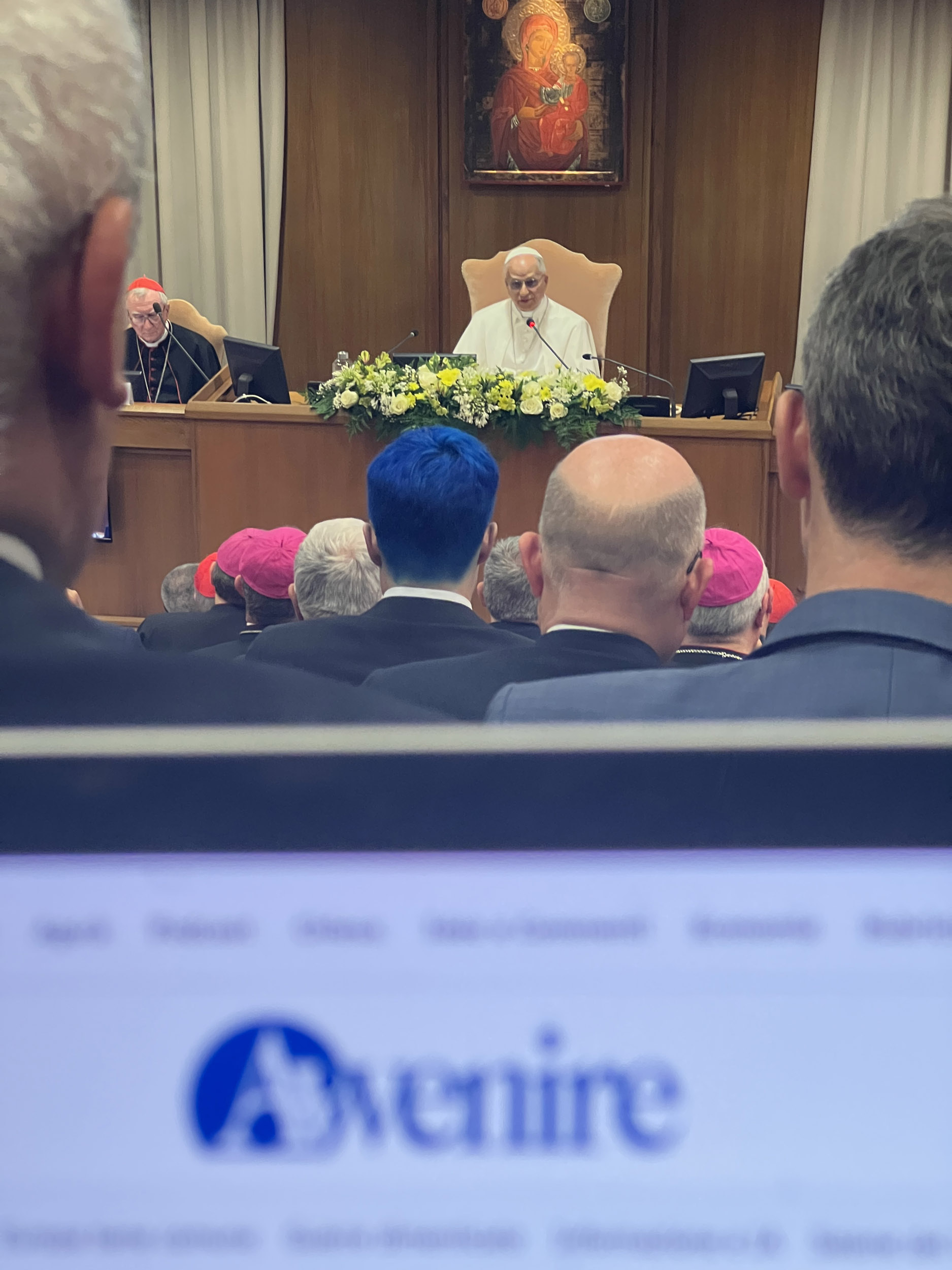 La presentazione dell'enciclica da parte di Leone XIV / AVVENIRE