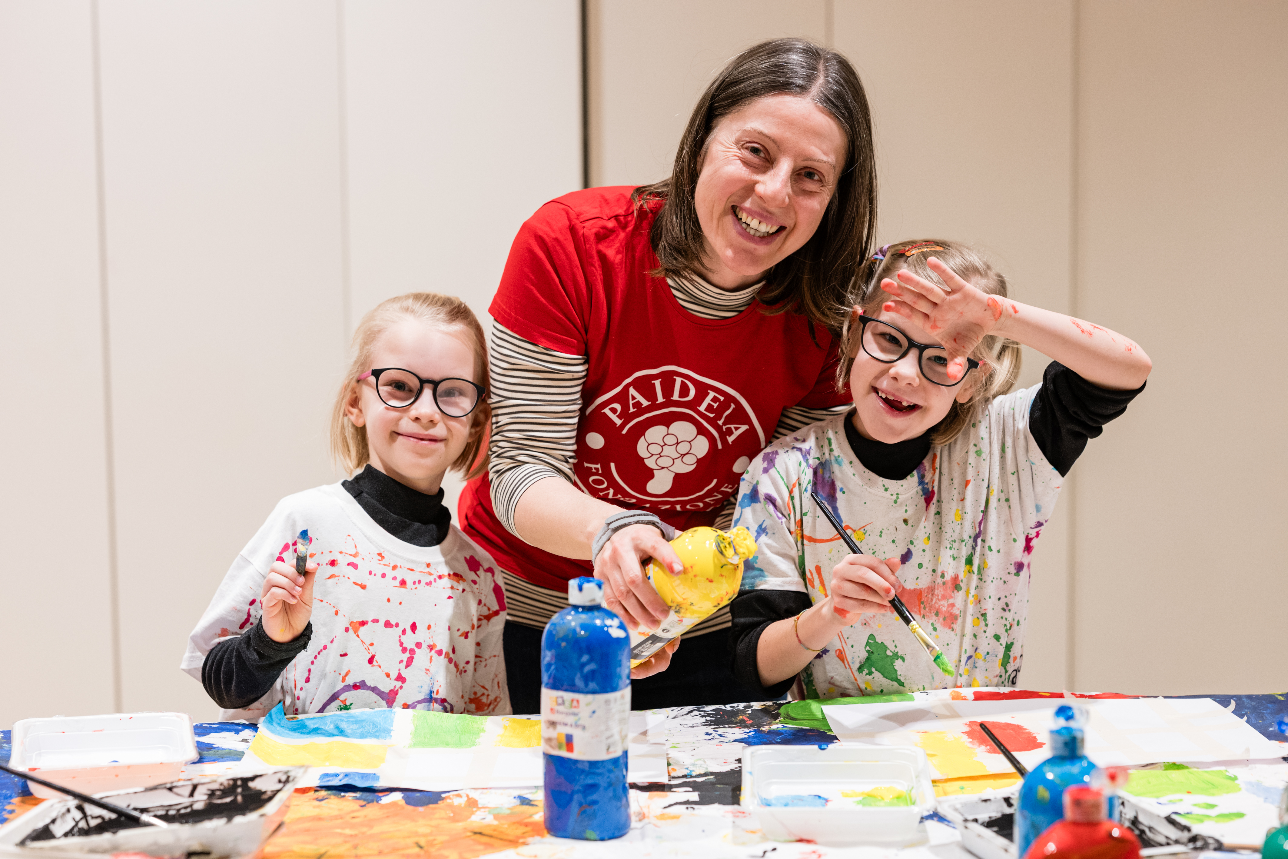 Un momento dell'iniziativa di Fondazione Paideia per i Siblings Day