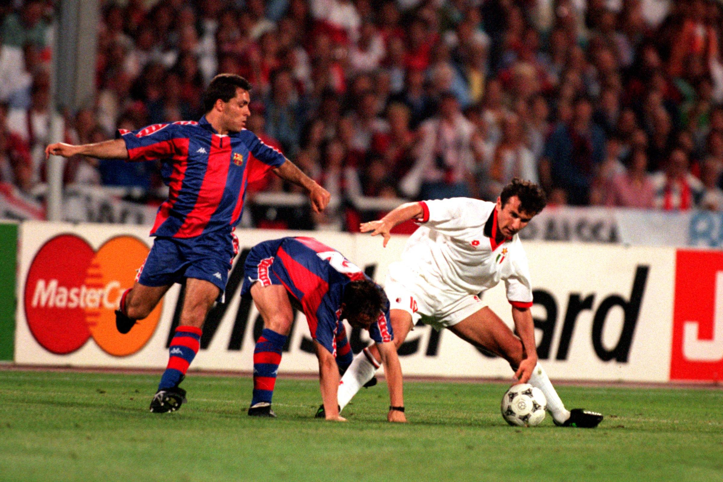 L’ex milanista Dejan Savićević nella finale di Coppa dei Campioni del 1994 /Alamy