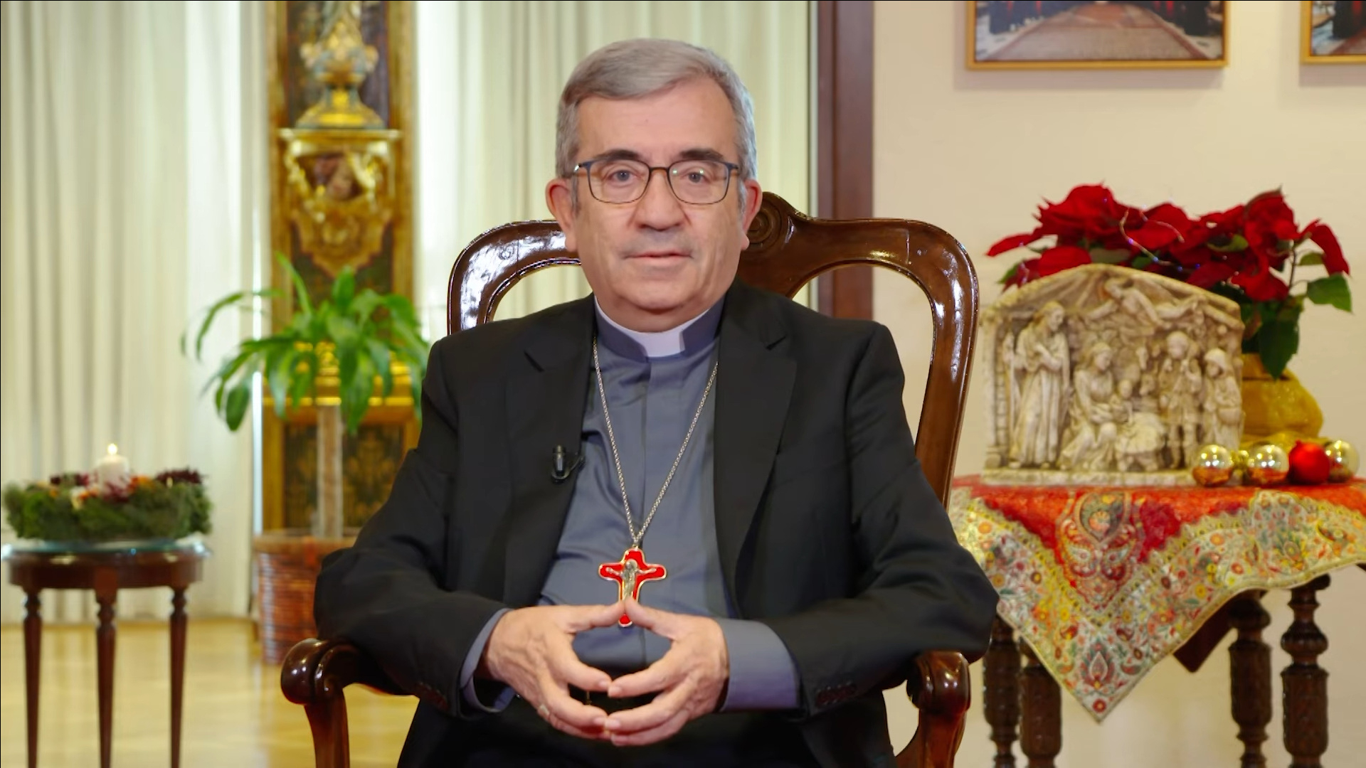 L’arcivescovo Luis Javier Argüello García, presidente della Conferenza episcopale spagnola