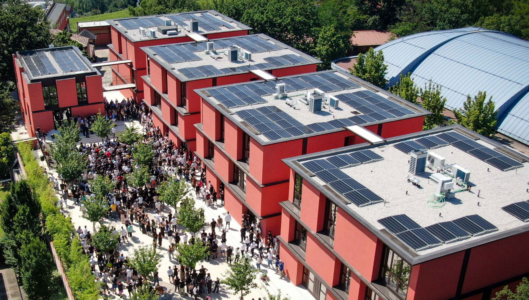 Le nuove palazzine a San Patrignano 