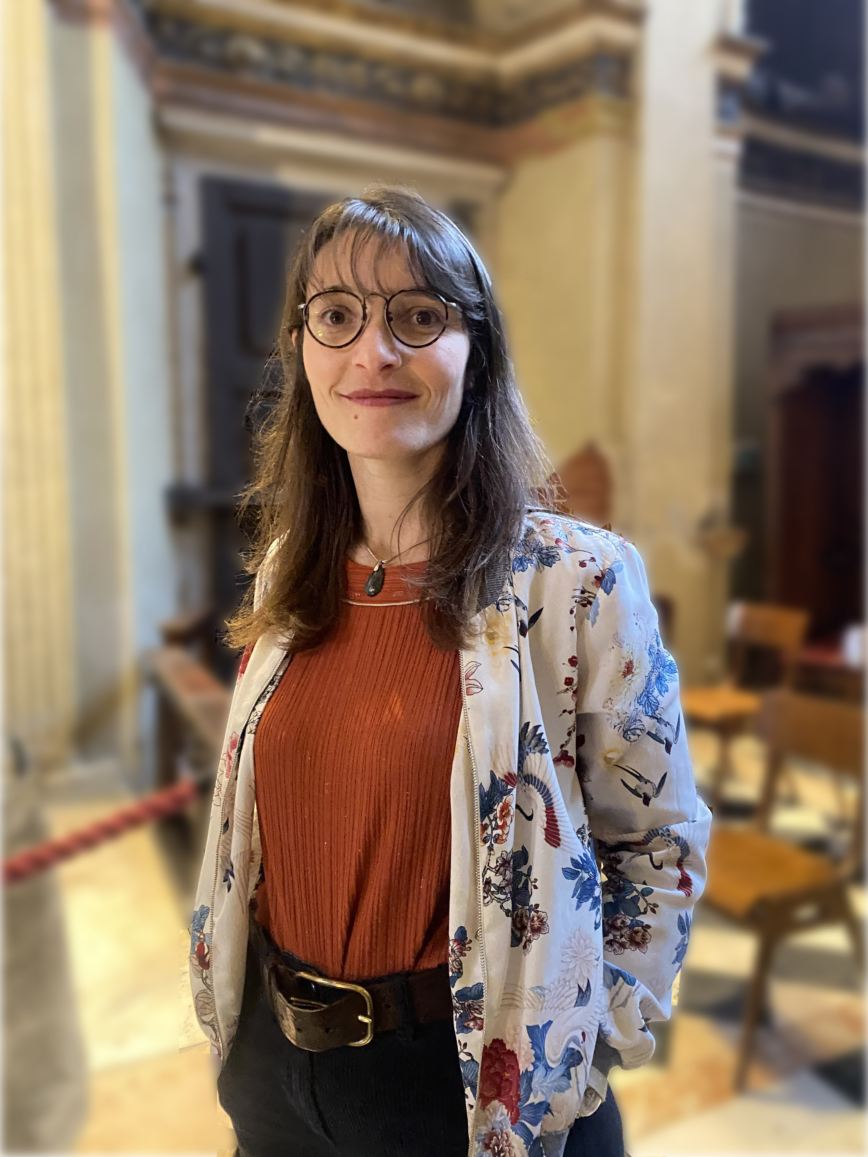 La filosofa francese Marie Leborgne Lucas