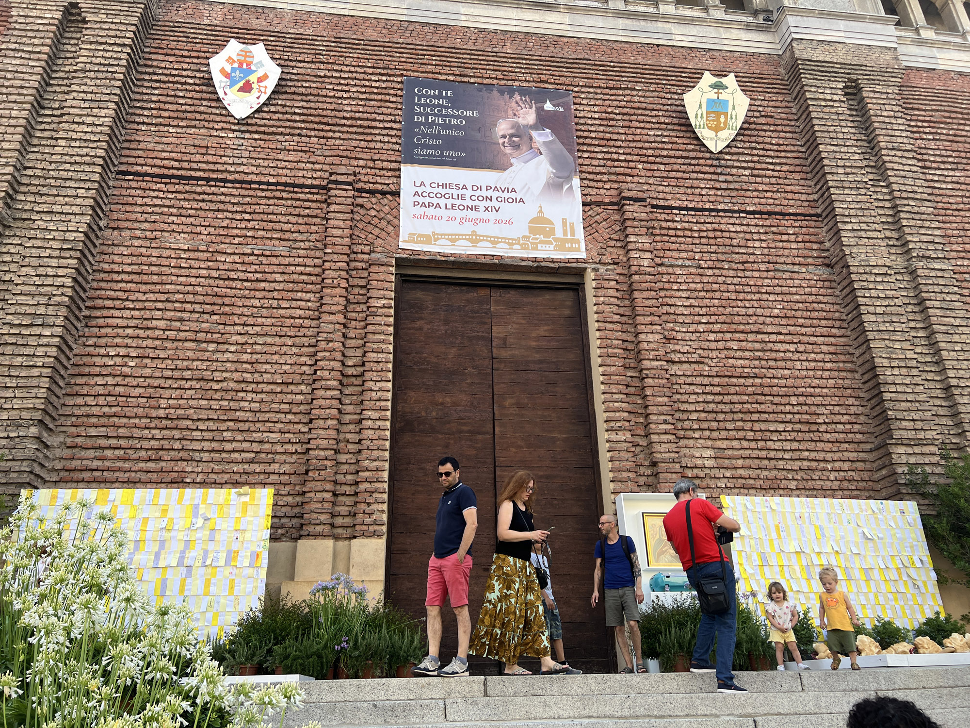 Il Duomo di Pavia dove farà tappa papa Leone XIV / Avvenire