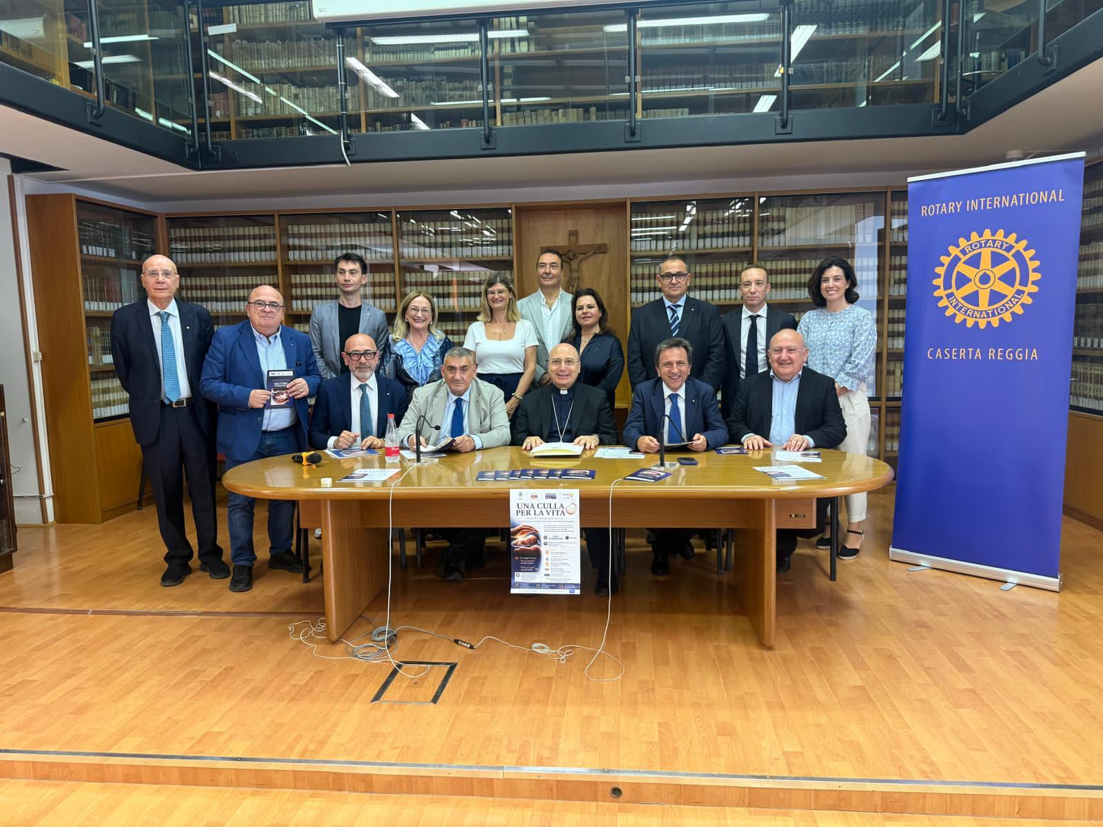 La firma del protocollo per la Culla