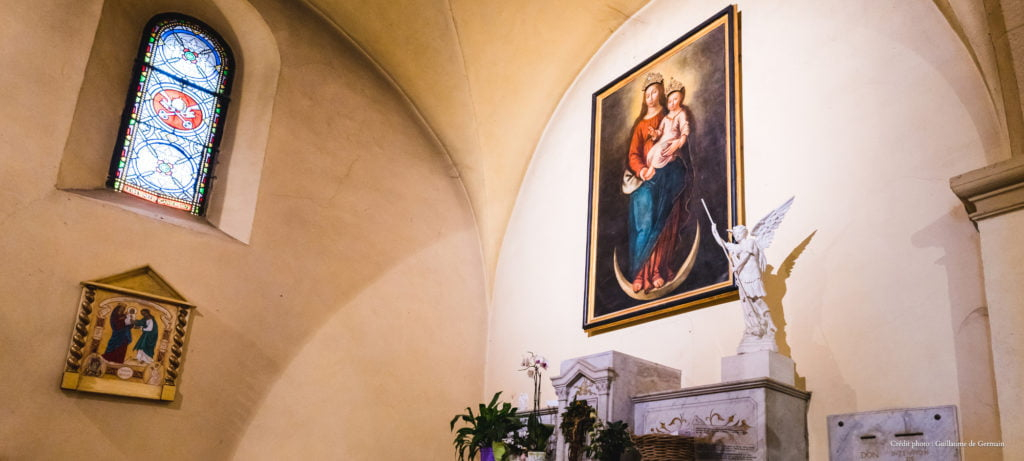 L'immagine mariana venerata nel Santuario