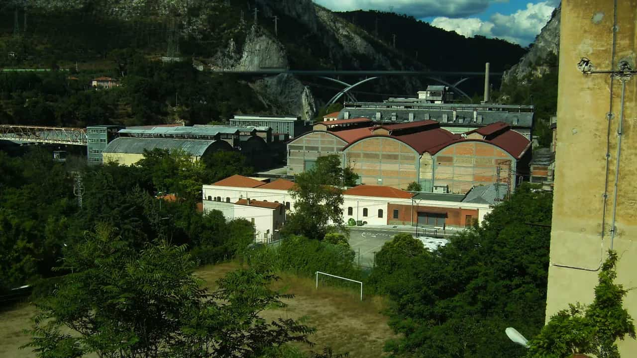 L'area industriale di Papigno