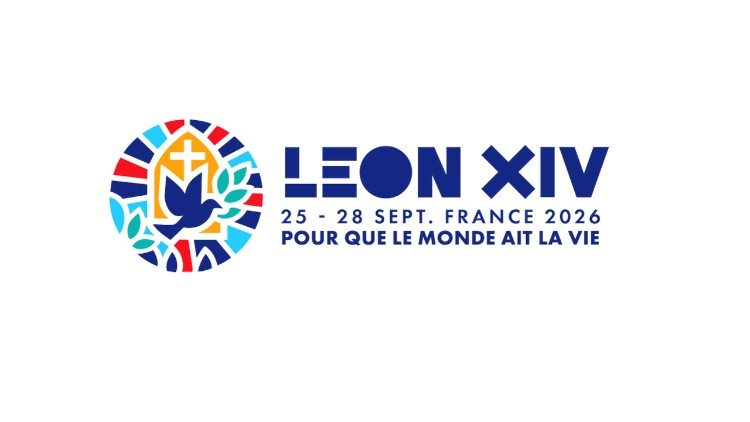 Il logo e il motto della visita del Papa in Francia