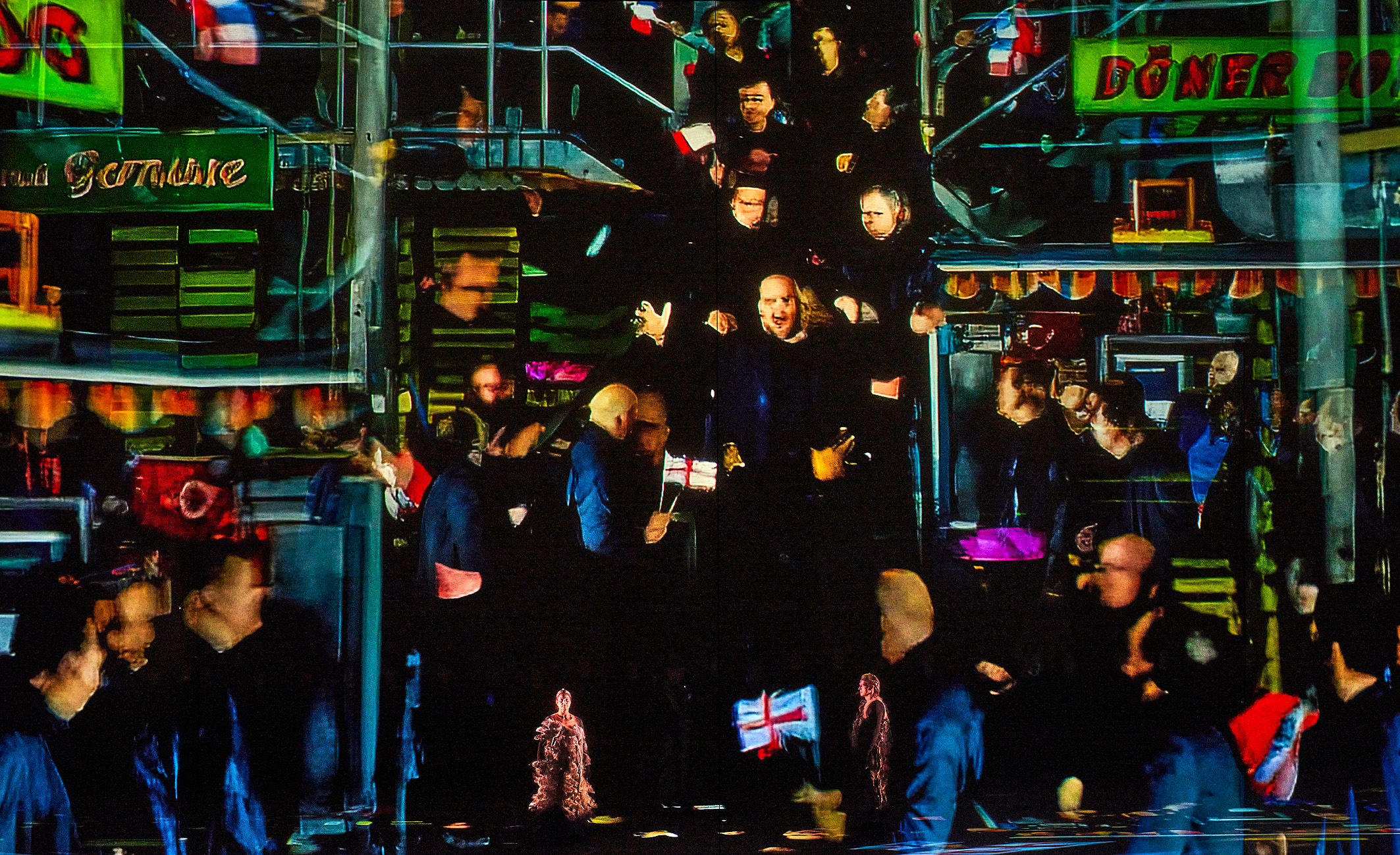 “Il crepuscolo degli dei” del “Ring” dei 150 anni al Festival wagneriano di Bayreuth / Bayreuther Festspiele-Enrico Nawrath