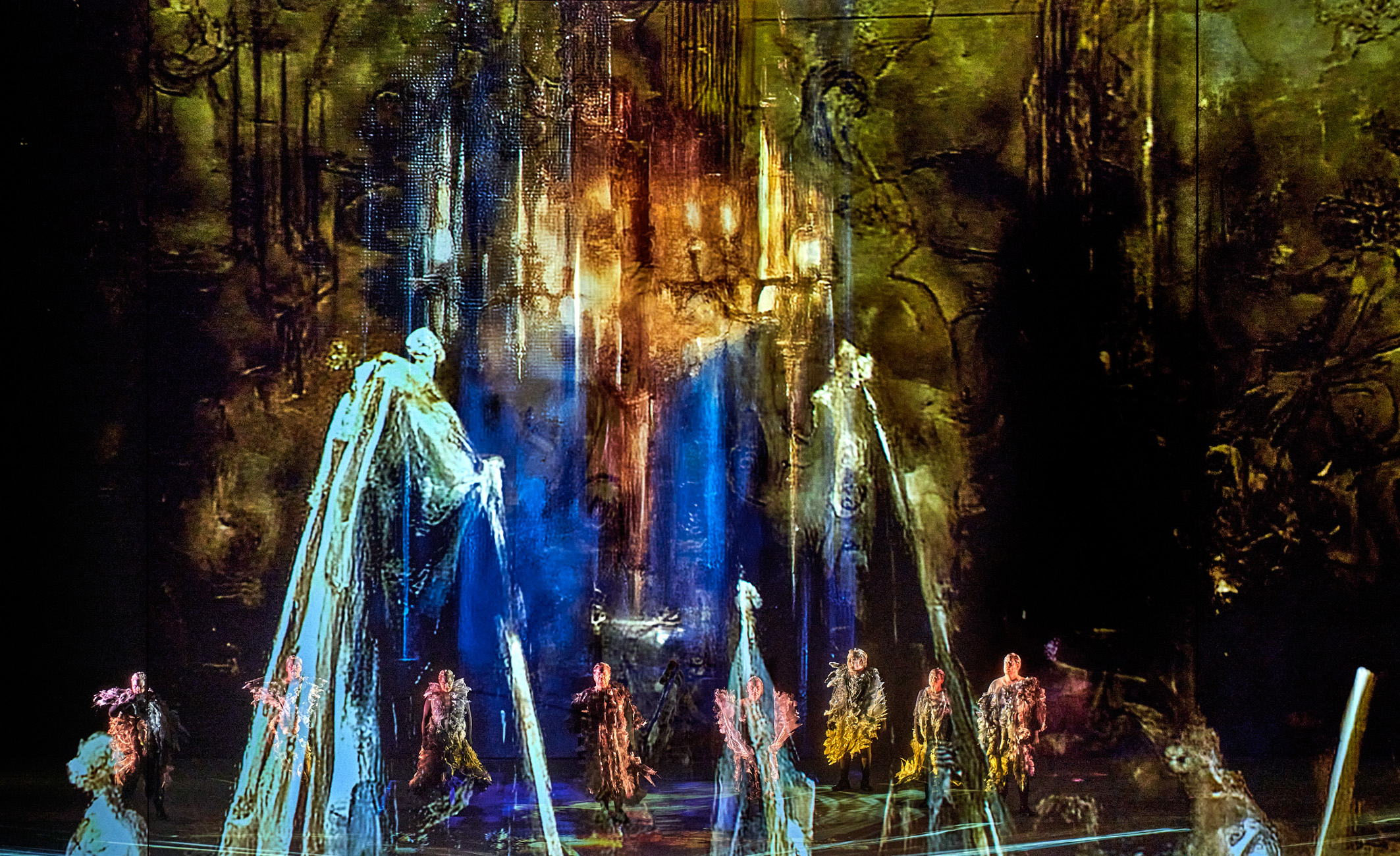 “L'oro del Reno” del “Ring” dei 150 anni al Festival wagneriano di Bayreuth / Bayreuther Festspiele-Enrico Nawrath