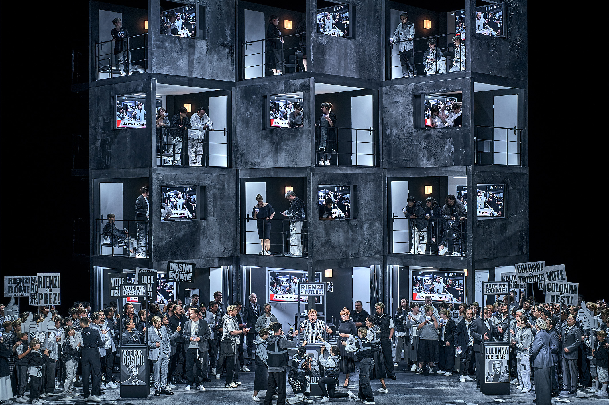 “Rienzi” in scena al Festival wagneriano di Bayreuth / Bayreuther Festspiele-Enrico Nawrath