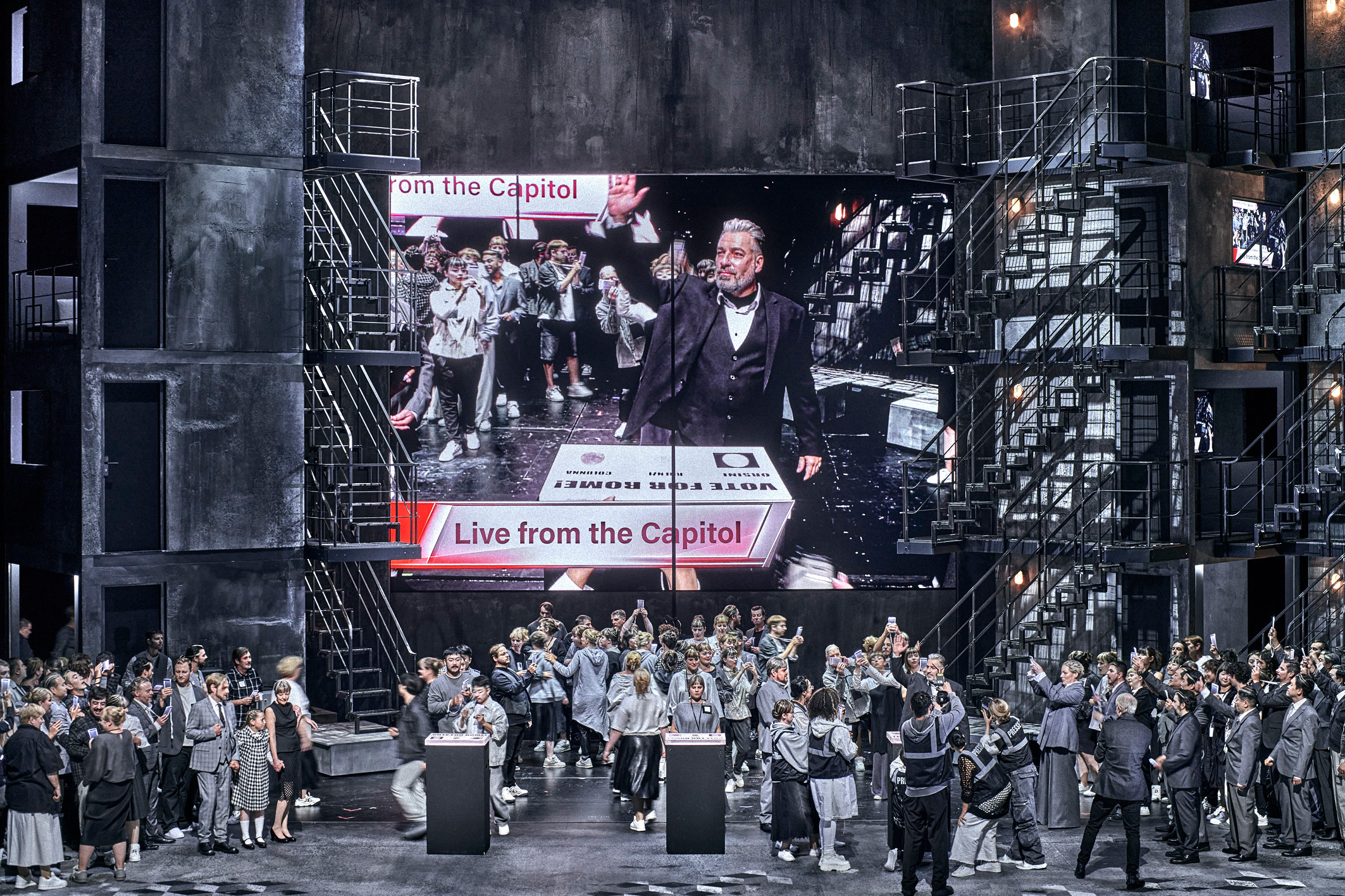 “Rienzi” in scena al Festival wagneriano di Bayreuth / Bayreuther Festspiele-Enrico Nawrath