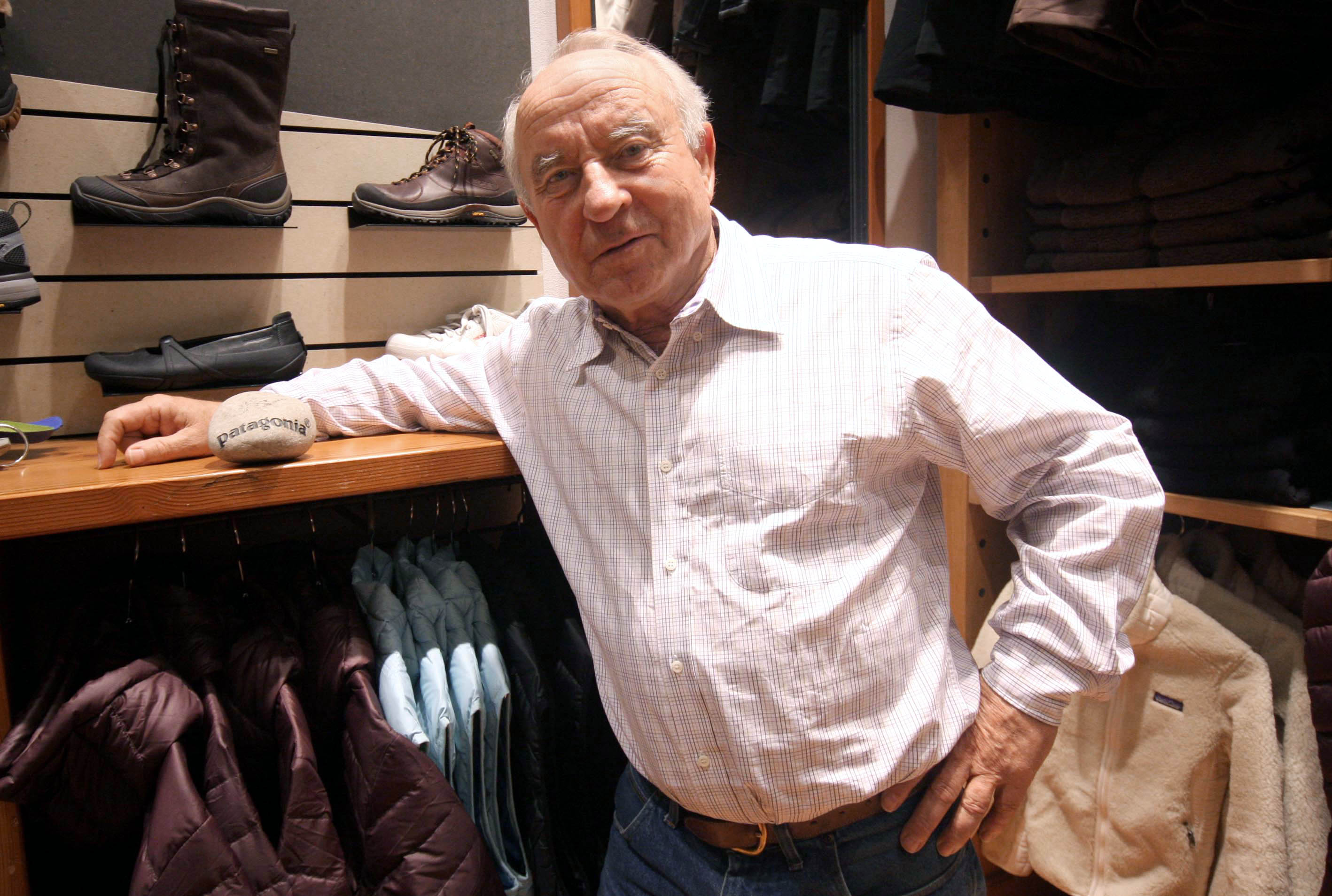 Yvon Cuichnard, fondatore di Patagonia, in una foto del 2009 /Imagoeconomica