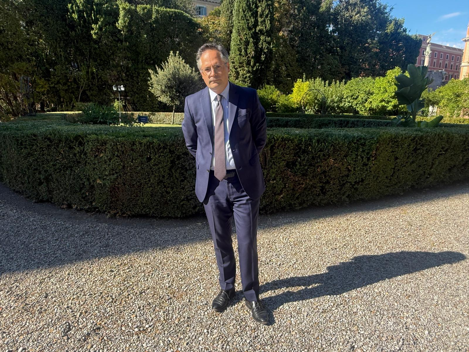 Charles Personnaz, 48 anni, ambasciatore francese presso la Santa Sede / Ambasciata di Francia