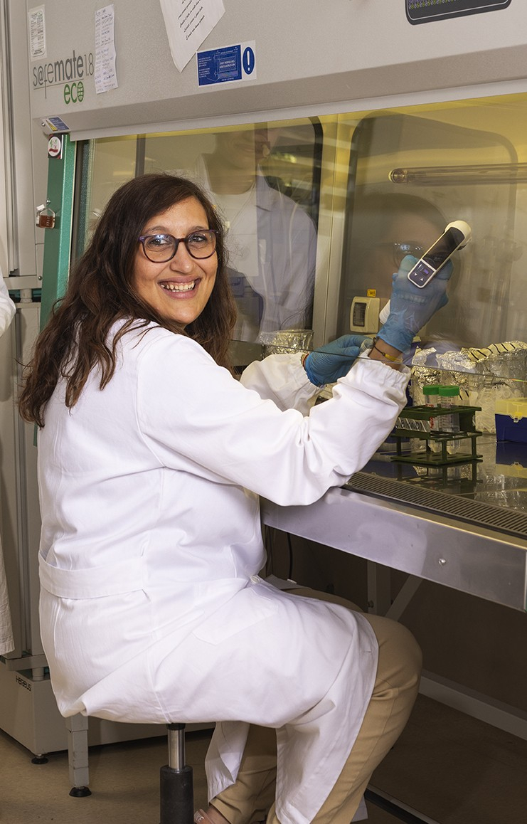 La ricercatrice Jolanda Sarno, rientrata dalla Stanford University a Monza