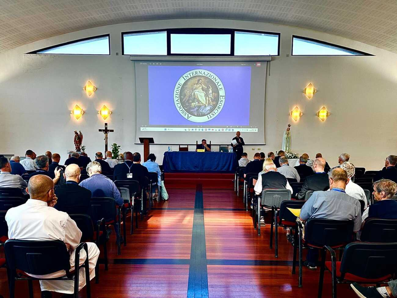 Gli intervenuti al convegno Aie di Sacrofano /Ufficio stampa Aie