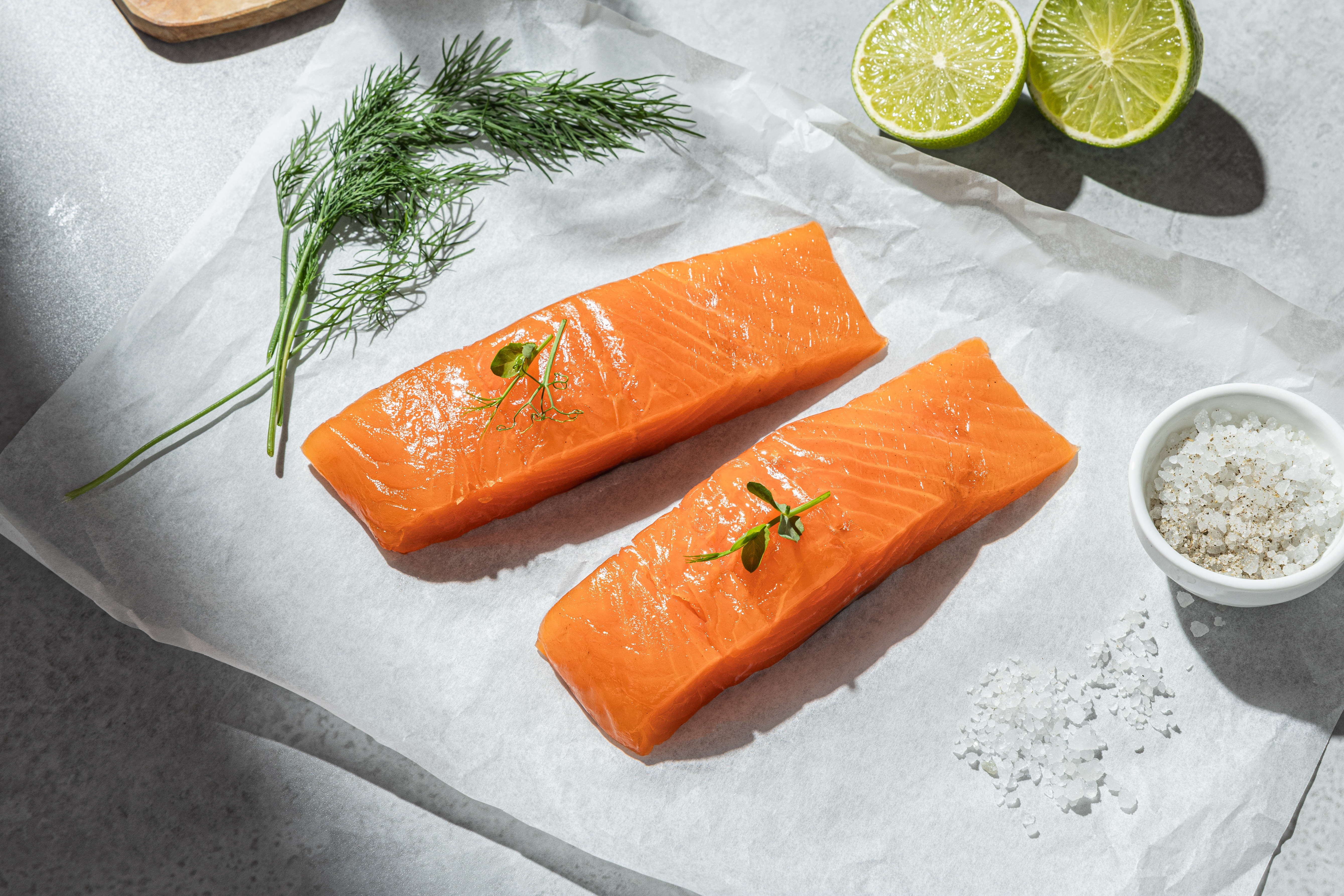 Il salmone Fjord, uno dei prodotti dell'azienda con sede a Busto Arsizio entrata nella Compagnia del Gusto / Ufficio stampa