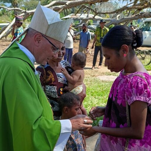 Il vescovo Marco Prastaro, presidente della Fondazione Missio in Kenya / MISSIO