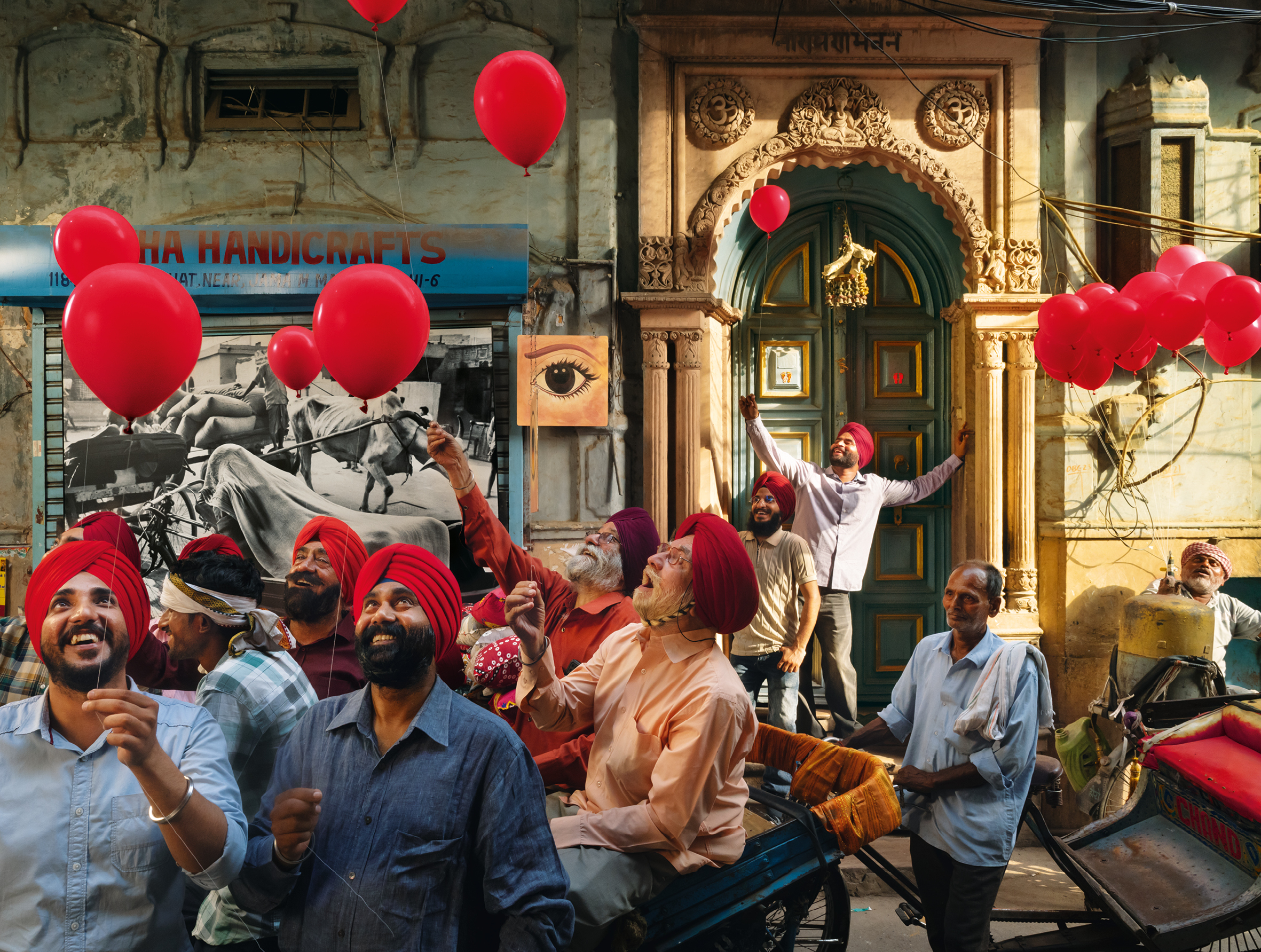 Raghu Rai con Avani Rai, "Sardaars" / Calendario Pirelli 2027