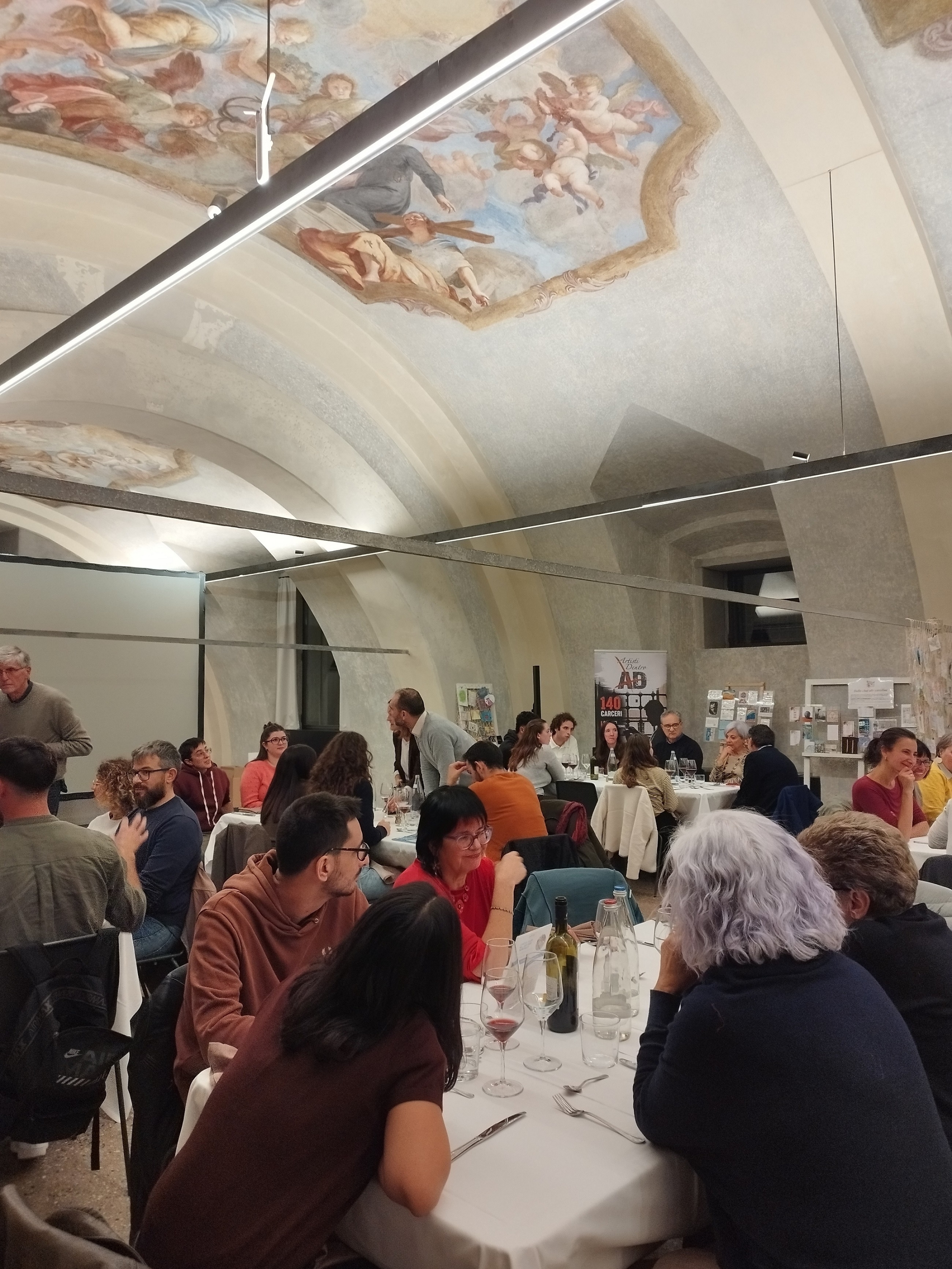 Una cena speciale per raccontare la vita dentro al carcere