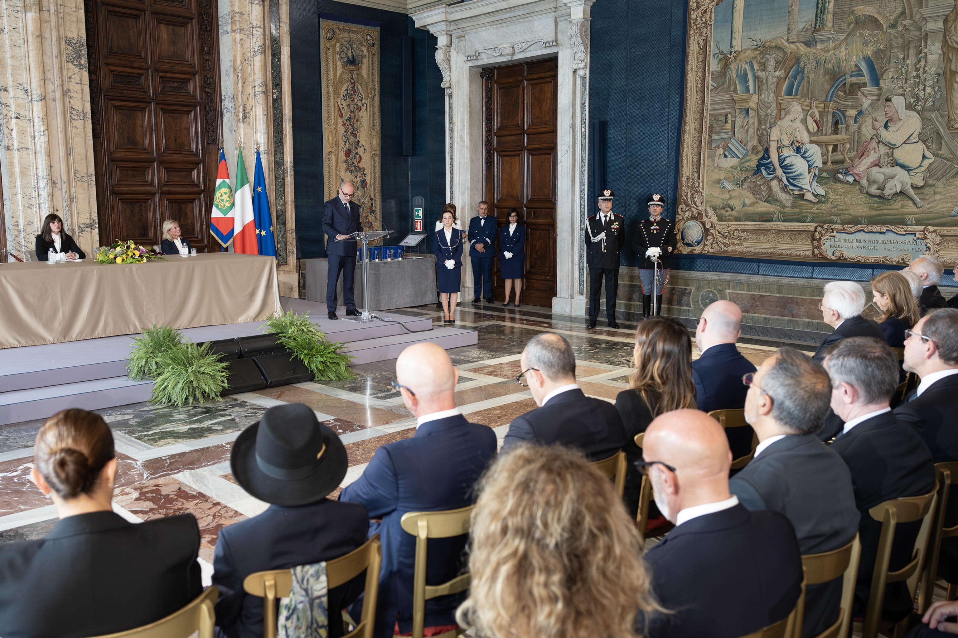 La cerimonia al Quirinale